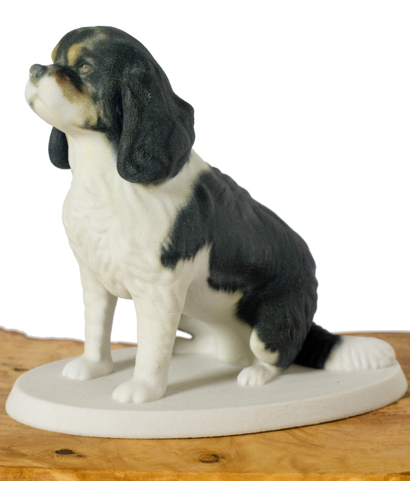 King Charles Cavalier 3d printed dog sculpture by Mon Petit Chien