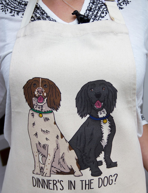 Spaniel apron by Mon Petit Chien