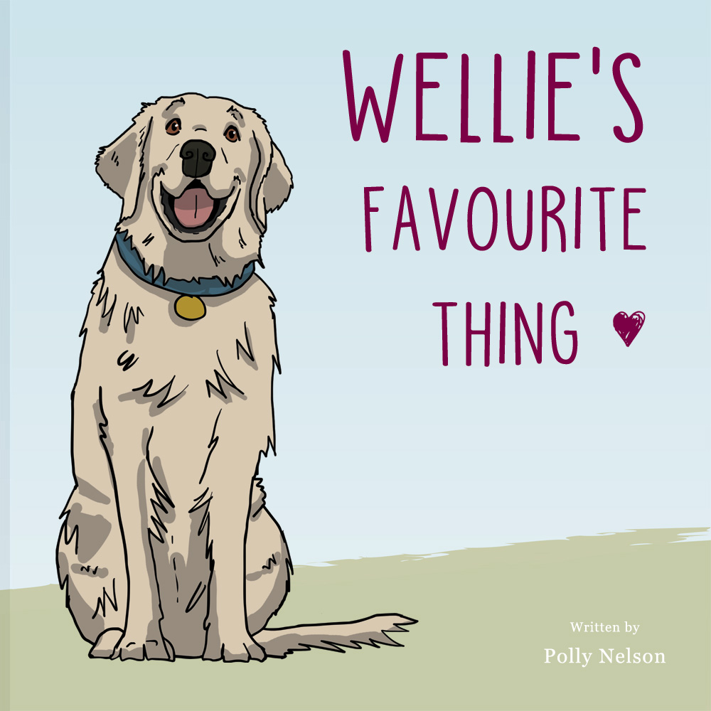 Golden retriever Personalised book: your dog's favourite thing