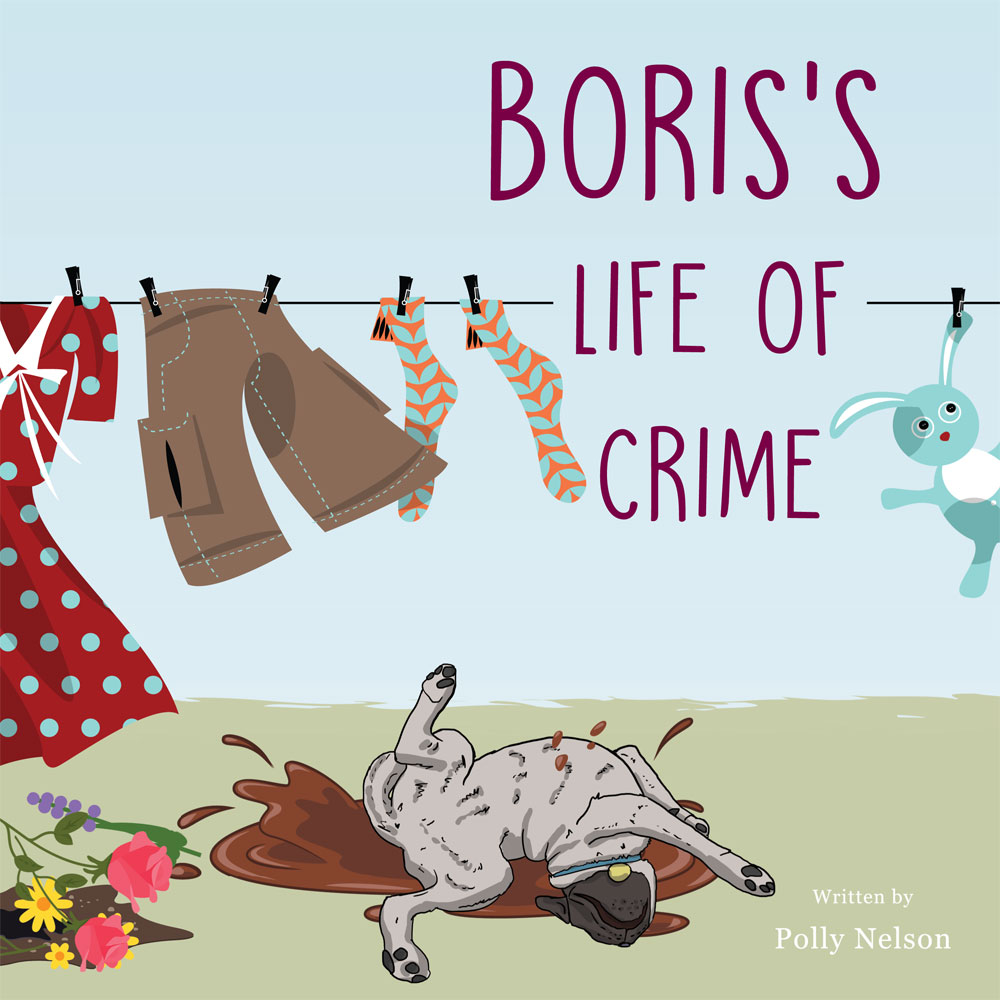 Pug Personalised book: your dog's life of crime