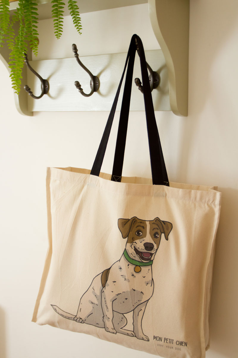 Jack Russell tote bag by Mon Petit Chien