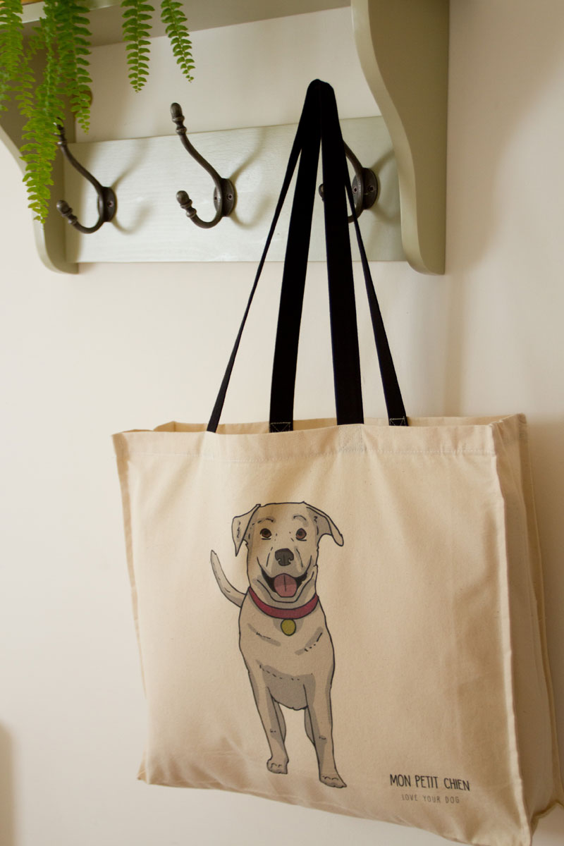 Labrador tote bag by Mon Petit Chien